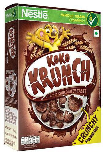 

Nestle Koko Krunch Breakfast Cereal - Chocolate Flavour 350 g
