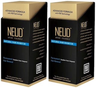 Buy Neud Natural Hair Inhibitor For Men Women 80g Pack Of 2