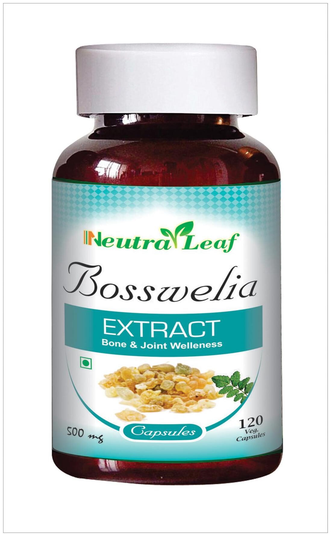 

NeutraLeaf Bosswelia Serrata capsules 500mg (120 capsules)