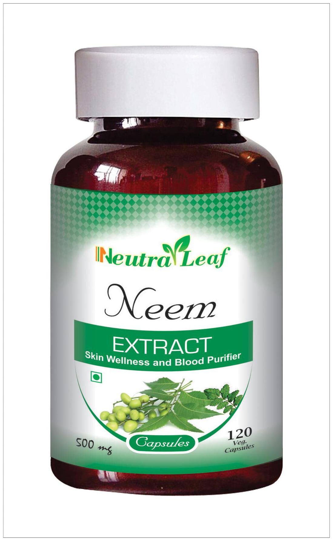 

Neutra Leaf Neem Extract 120 Capsules 500Mg (Skin Care)