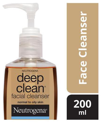 

Neutrogena Facial Cleanser Deep Clean (Normal To Oily Skin) 200 ml
