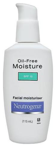 

Neutrogena Oil Free Moisture Facial Moisturiser- SPF 15 115 ml
