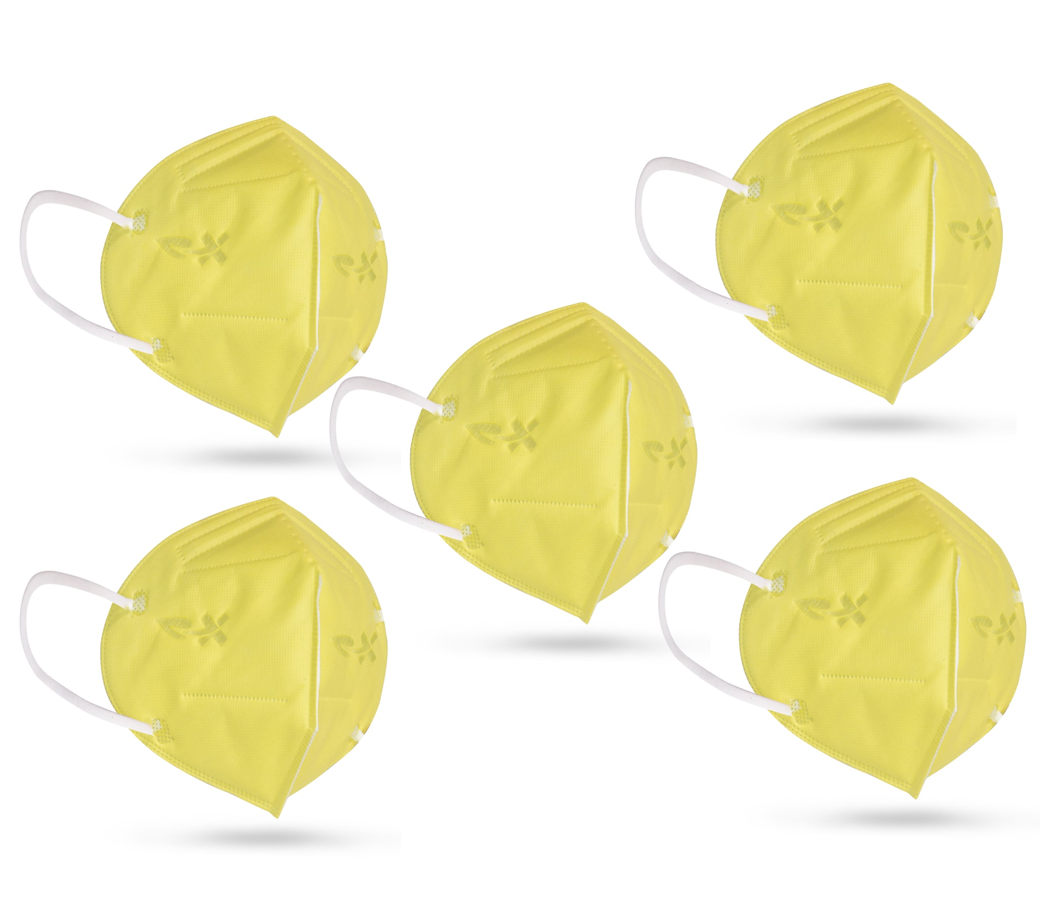 

NEW ORANIE LEAF Respirator Anti-Pollution Breathable With Melt blown Fabric Layer Face Mask (Pack of 5)