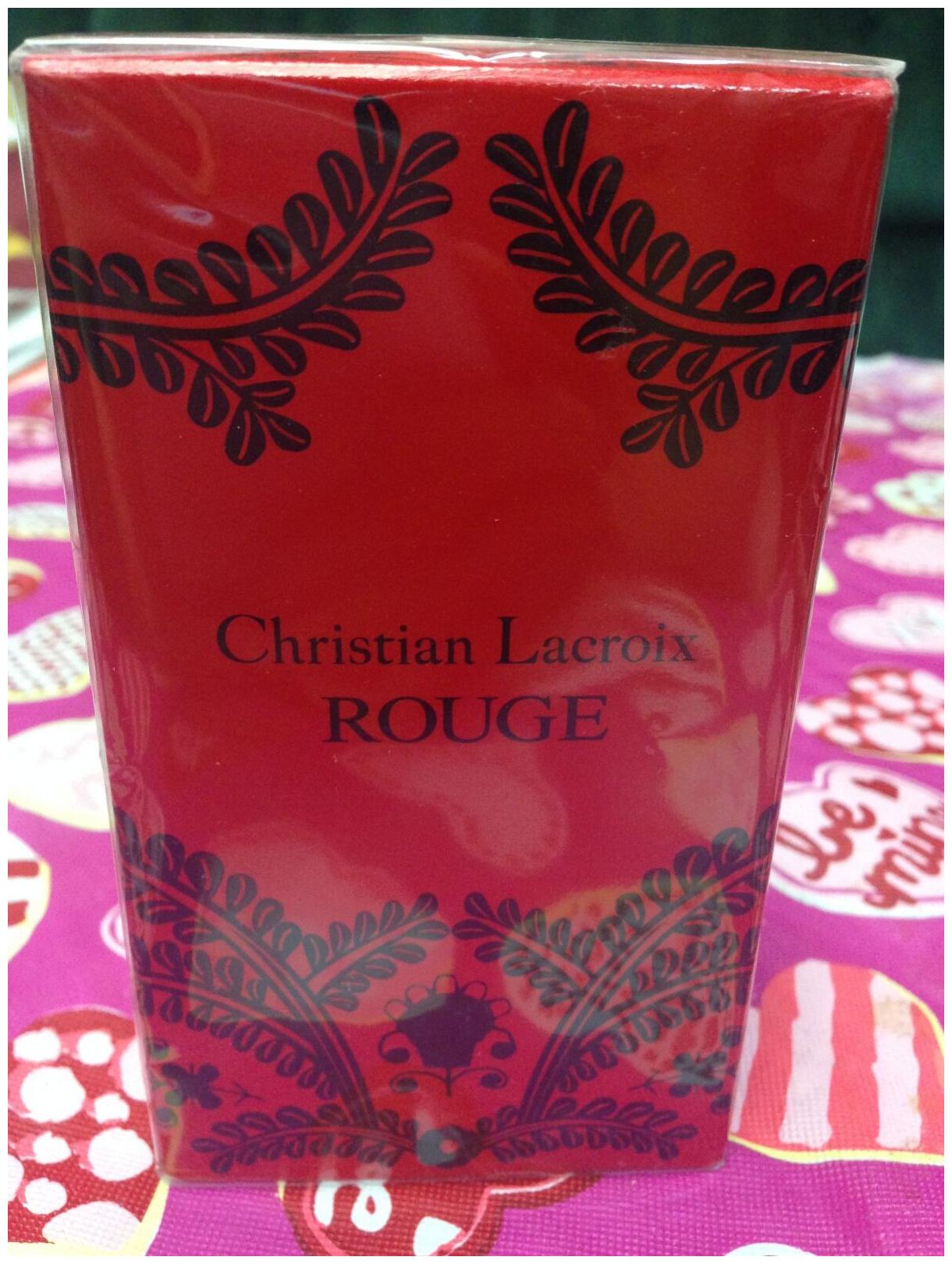 

NEW SEALED Avon ROUGE Christian Lacroix 1 7oz perfume