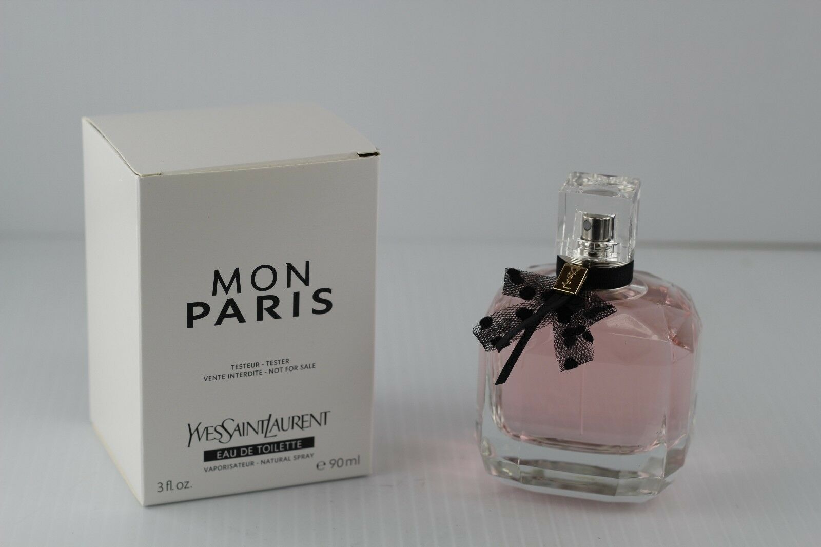 

New TESTER Box - MON PARIS Yves Saint Laurent 3 0 OZ EDT Spray