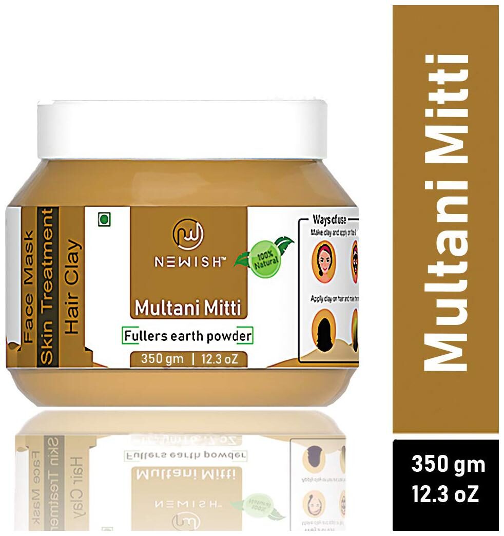

Newish Fullers Earth Multani Mitti Powder (350 g)