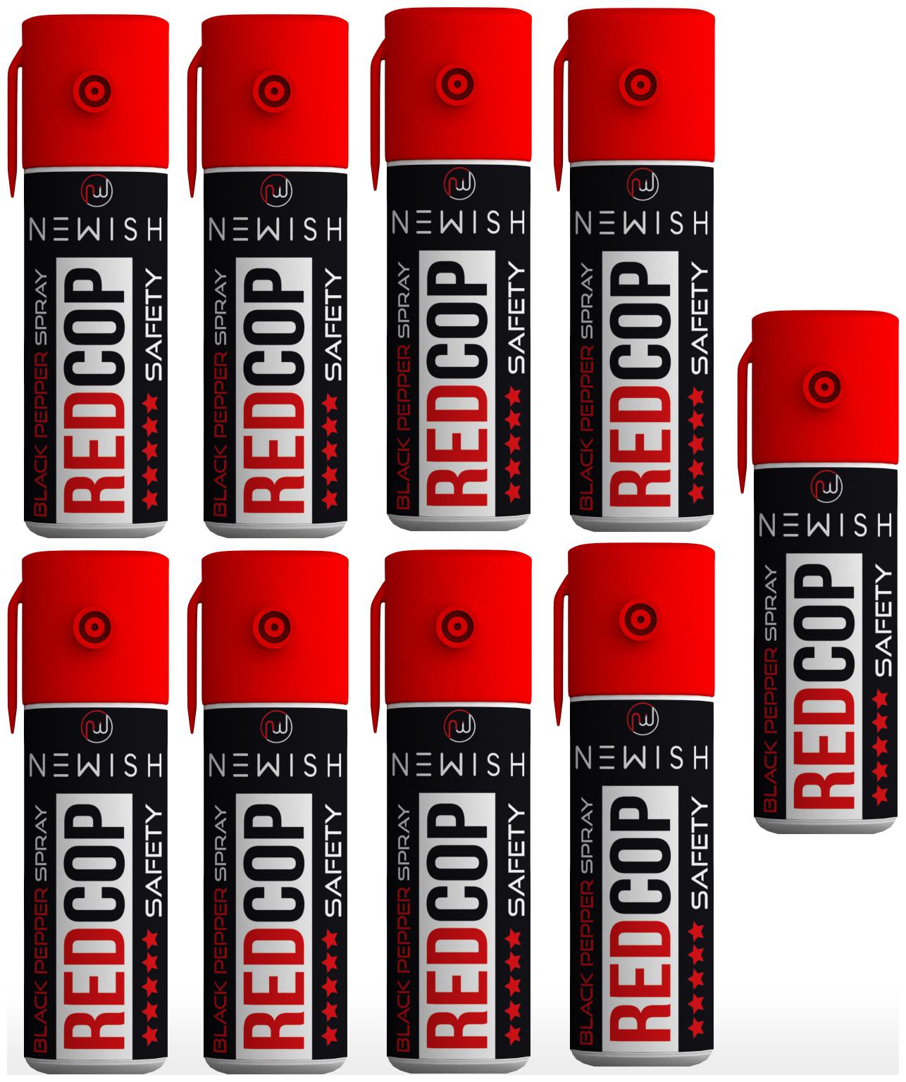 

Newish Powerful Black Pepper Spray Self Defence for Women Pack of 9 (35 ml each)