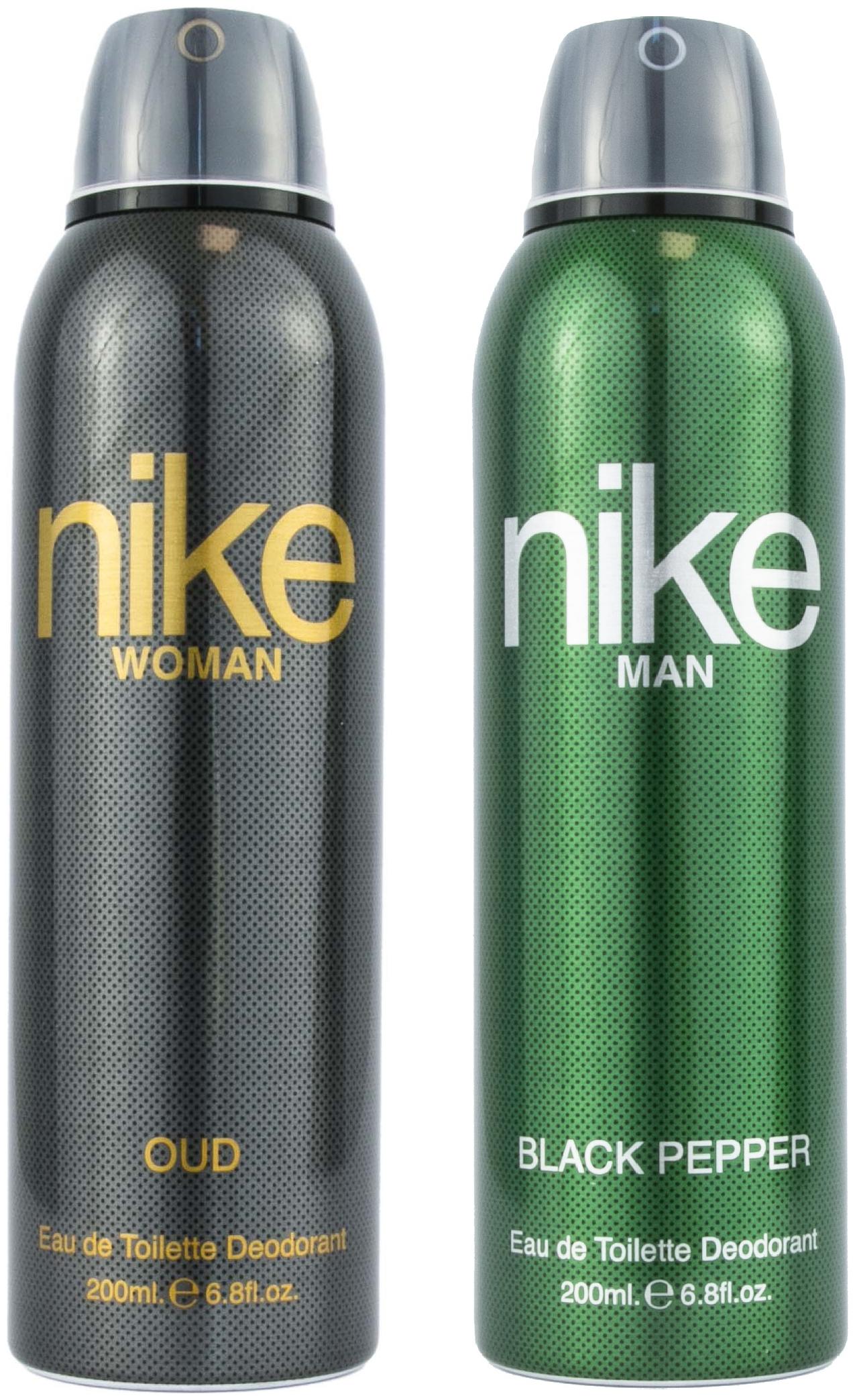 

Nike Oud 200 ml Woman Black Pepper Man Deodorant 200 ml (Pack Of 2)