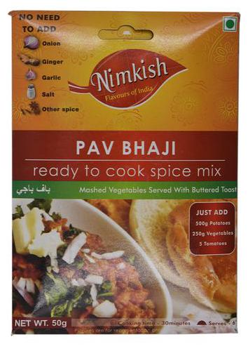 

Nimkish Masala - Pav Bhaji 50 g
