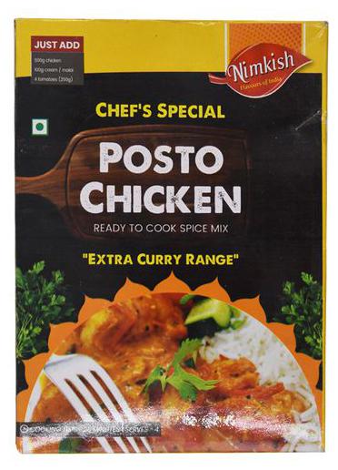 

Nimkish Masala - Posto Chicken 50 g