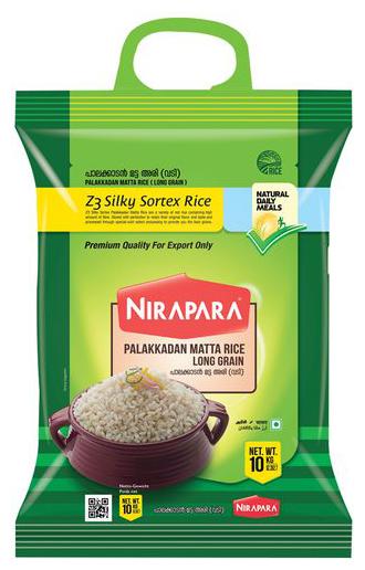 

Nirapara Palakkadan Matta Vadi Rice - Long Grain 10 kg
