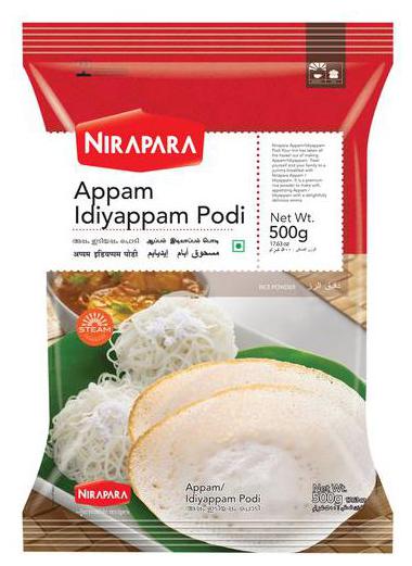 

Nirapara Podi - Appam Idiyappam 500 g