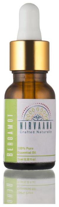 

Nirvaana 100 Pure Natural Bergamot Essential Oil - Therapeutic Grade 15 ml (Pack of 1)