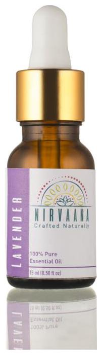 

Nirvaana 100 Pure Natural Lavender Essential Oil - Therapeutic Grade 15 ml (Pack of 1)