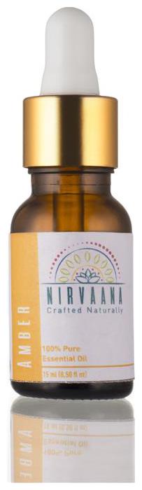 

Nirvaana 100 Pure Natural Amber Essential Oil - Therapeutic Grade 15 ml (Pack of 1)