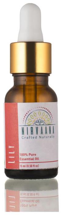 

Nirvaana 100 Pure Natural Lily Essential Oil - Therapeutic Grade 15 ml (Pack of 1)