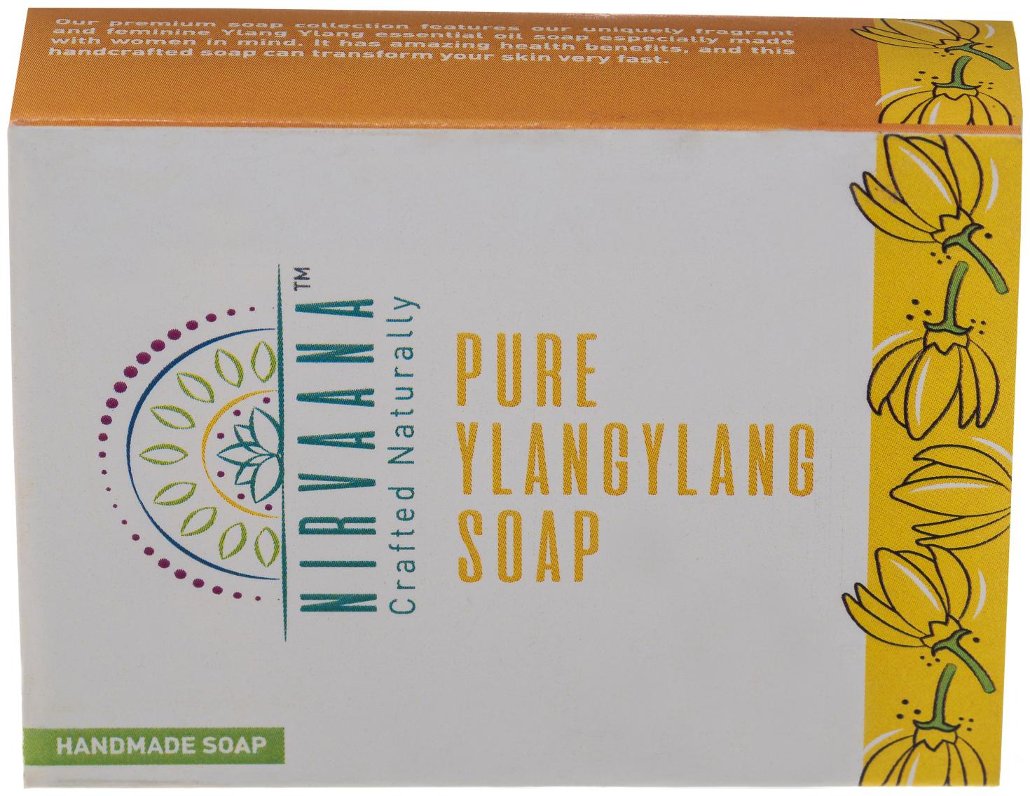 

Nirvaana Natural Pure Handmade Ylang Ylang Soap 100g