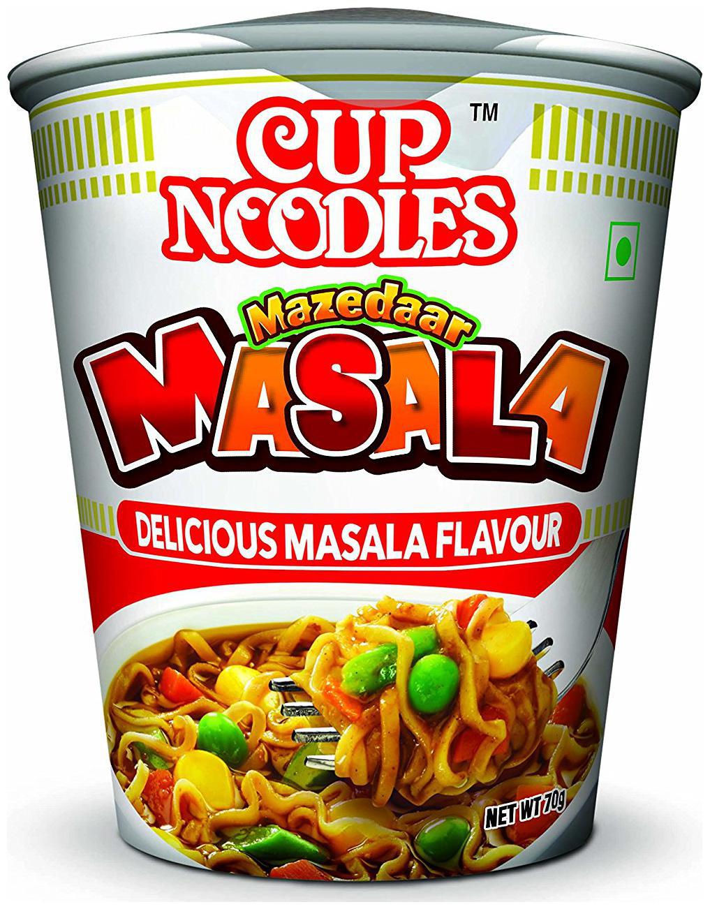 

Nissin Food Cup Noodles - Mazedaar Masala 70 g