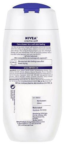 

Nivea Bath Care Shower Cream Soft 250 ml