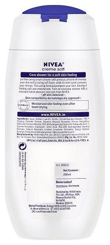 

Nivea Bath Care Shower Cream Soft 250 ml