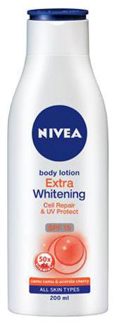 

Nivea Body Lotion Extra Whitening (Spf 15) 200 ml