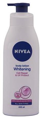 

Nivea Body Lotion Whitening Even Tone Uv Protect 400 ml