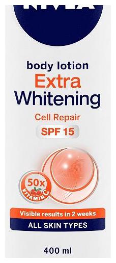 

Nivea Body Lotion Whitening Even Tone Uv Protect 400 ml