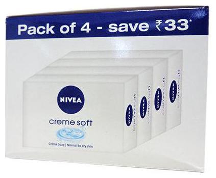 

Nivea Creme Soap - Soft 125X4 g