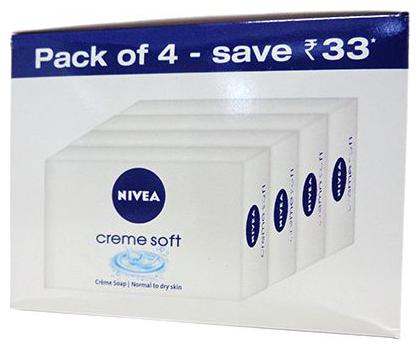 

Nivea Creme Soap - Soft 125X4 g