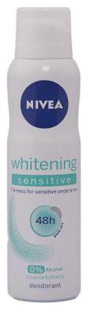 

Nivea Deodorant Whitening Sensitive (0 Alcohol) 150 ml