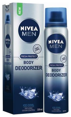 

Nivea Deodorant - Body Spray - Men Ice Cool Deodorizer 120 ml