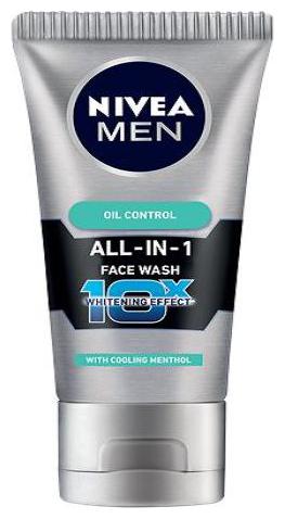 

Nivea Face Wash - Men All In 1 Oil Control 100 g