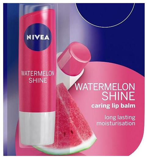 

Nivea Fruity Shine Watermelon Lip Balm 4 8 g