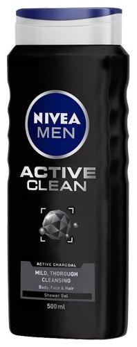 

Nivea Men Active Clean Shower Gel 500 ml