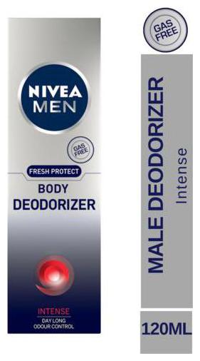 

Nivea Men Body Deodorizer - Intense 120 g 120 g