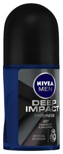 

Nivea Men Deep Impact Freshness Deodorant Roll-on - For Men 50 ml
