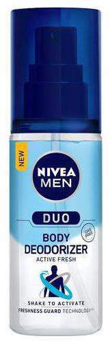 

Nivea Men Duo Body Deodorizers - Active Fresh 100 ml