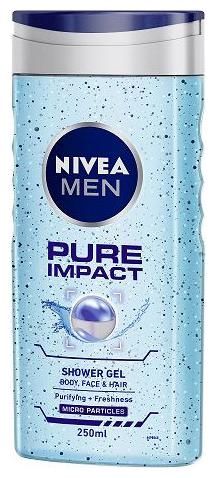 

Nivea Men Pure Impact Shower Gel - For Men 250 ml