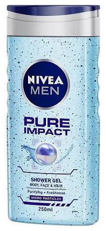 

Nivea Men Pure Impact Shower Gel - For Men 250 ml