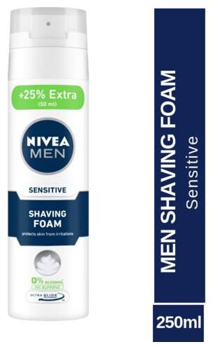 

NIVEA Men Sensitive Cooling Shaving Foam 250 ml