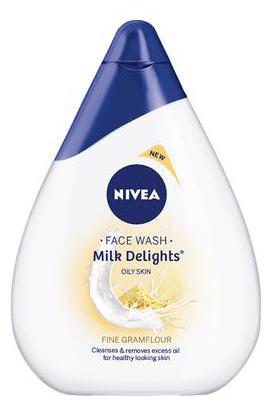 

Nivea Milk Delights Fine Gramflour Face Wash - For Oily Skin 100 ml