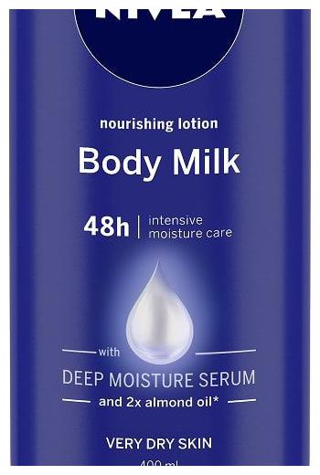

Nivea Nourishing Body Lotion Body Milk Almond Oil (Very Dry Skin) 400 ml