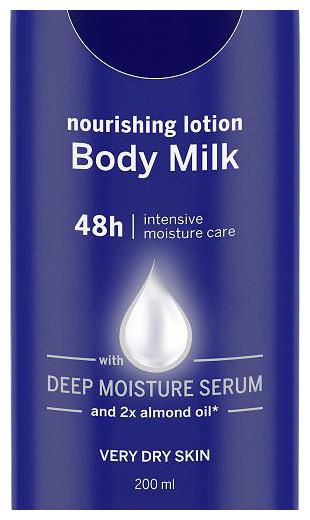 

Nivea Nourishing Body Milk Almond Oil (Very Dry Skin) 200 ml