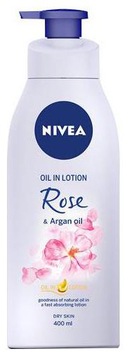 

Nivea Oil In Lotion - Rose Argan Oil 400 ml