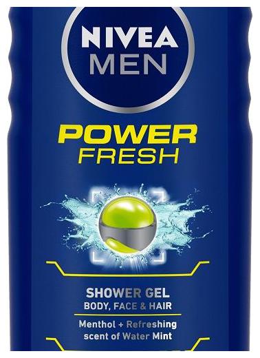 

Nivea Shower Gel Power Refresh (For Men) 250 ml