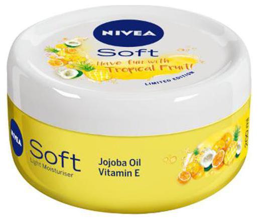 

Nivea Soft Light Moisturizer - Tropical Fruit Vitamin E Jojoba Oil 200 ml