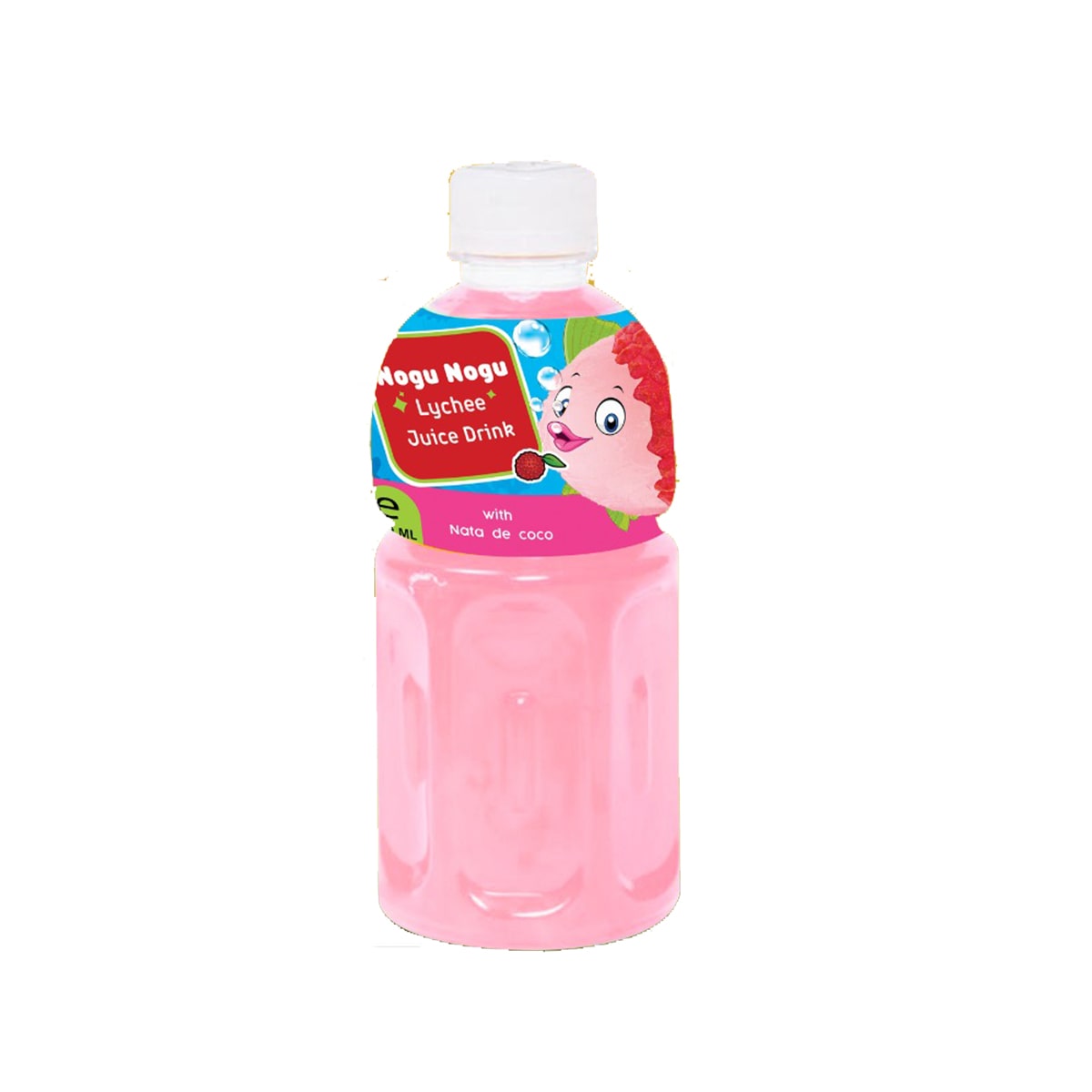 

Nogu Nogu Juice 30 with NATA De Coco 320 ml (Pack of 6) (Litchi)