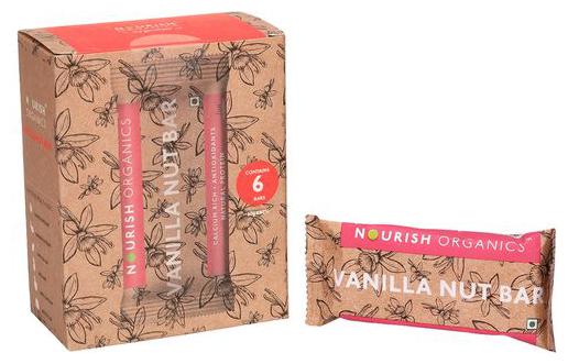 

Nourish Organics Vanilla Nut Bar 30 g