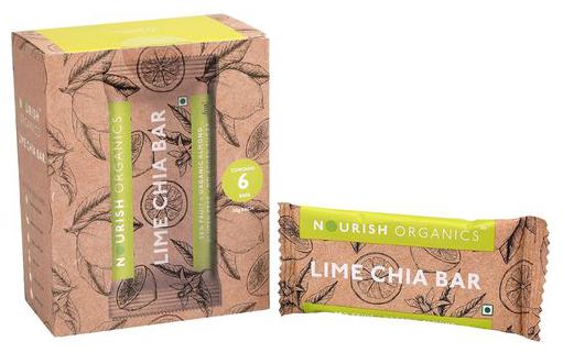 

Nourish Organics Lime Chia Bar 30 g
