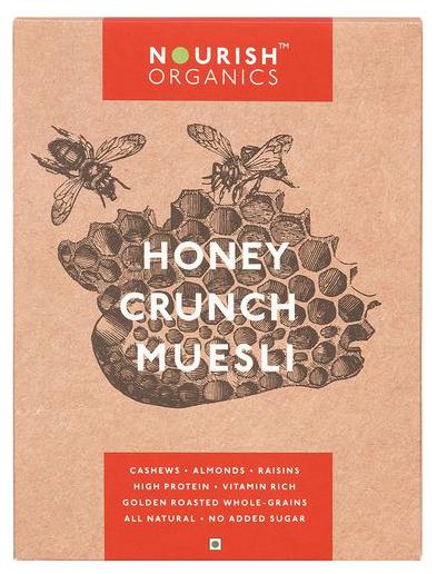 

Nourish Organics Honey Crunch Muesli 300 g